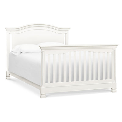 Namesake's Louis 4-in-1 Convertible Crib as full-size bed in -- Color_Warm White