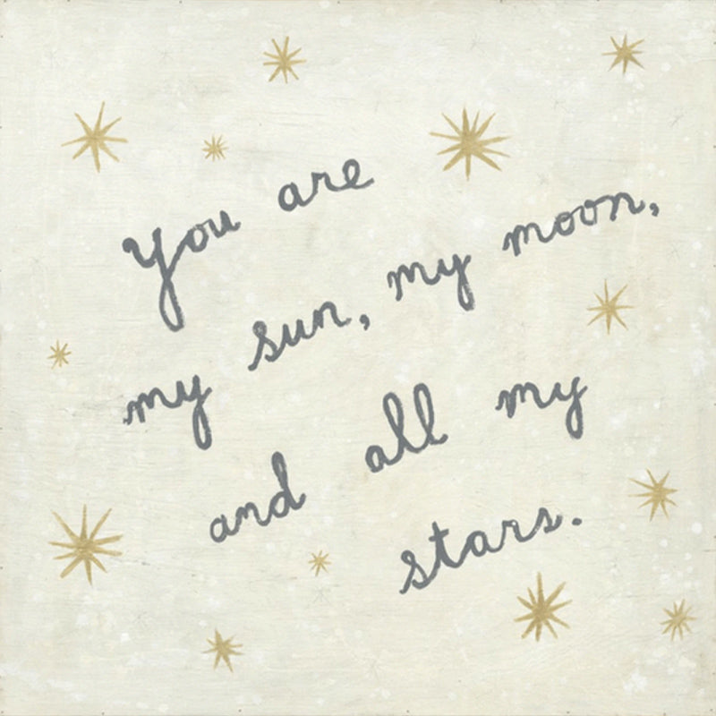 You Are The Sun My Moon Canvas