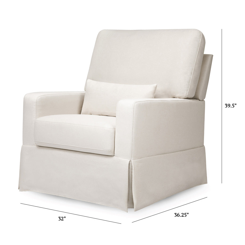 Crawford Pillowback Comfort Swivel Glider