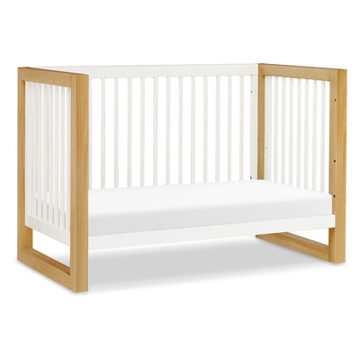 Namesake's Nantucket 3-in-1 Convertible Crib as daybed in -- Color_Warm White/Honey