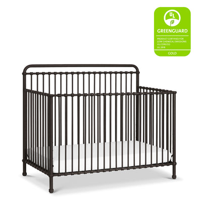 Namesake's Winston 4 in 1 Convertible Crib with the GREENGUARD tag  in -- Color_Vintage Iron