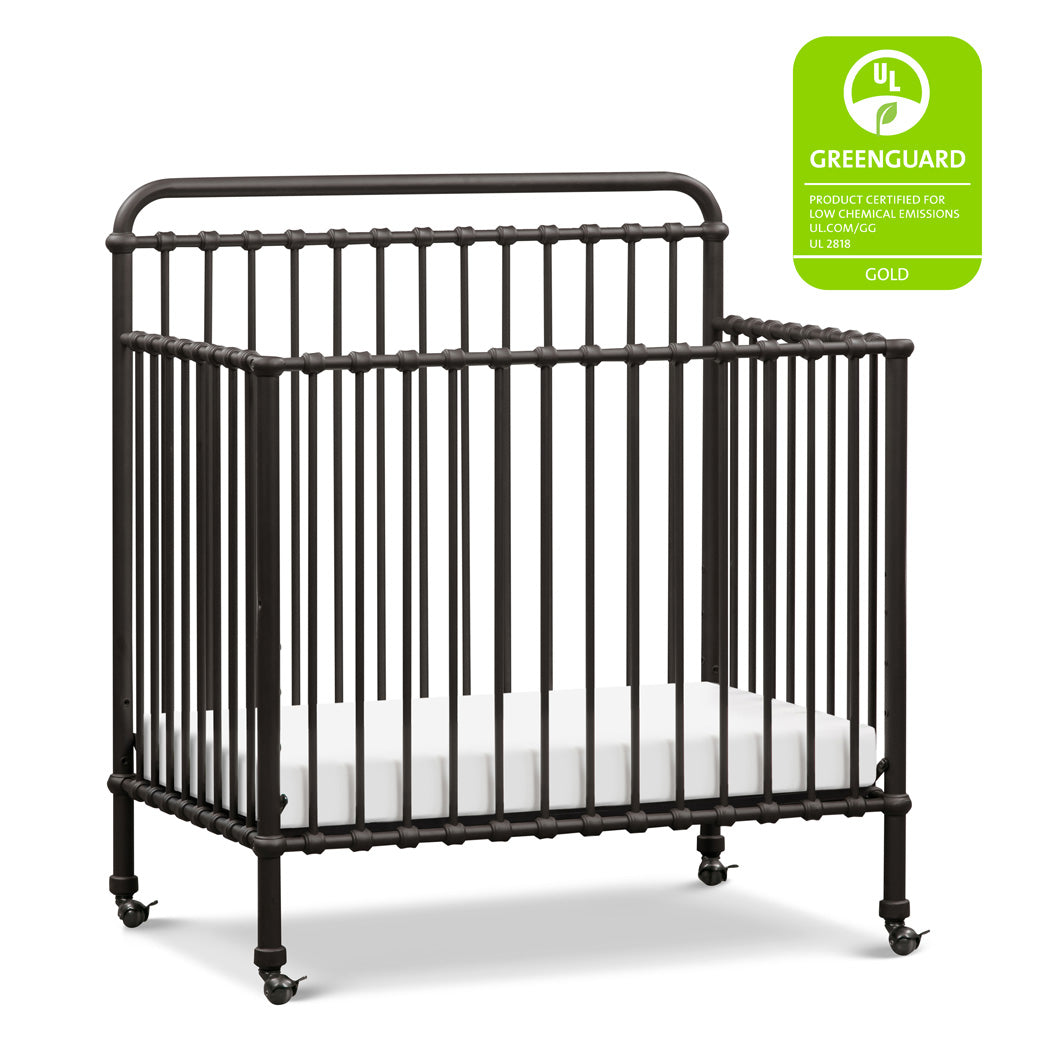 Namesake's Winston 4-in-1 Convertible Mini Crib with GREENGUARD tag in -- Color_Vintage Iron