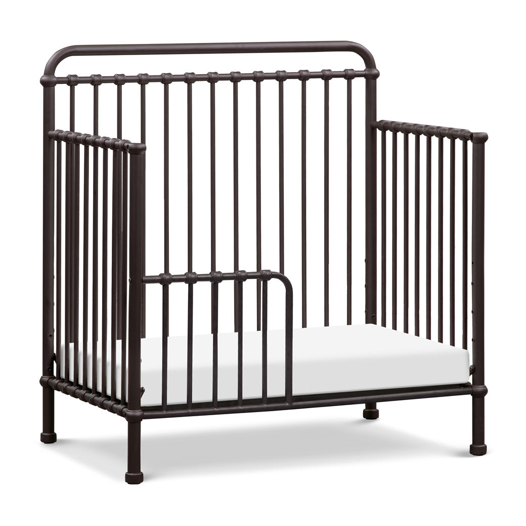 Namesake's Winston 4-in-1 Convertible Mini Crib as toddler bed  in -- Color_Vintage Iron