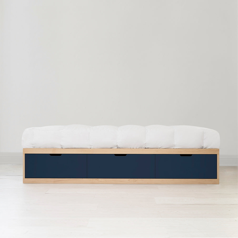 Zen Bed with Drawers