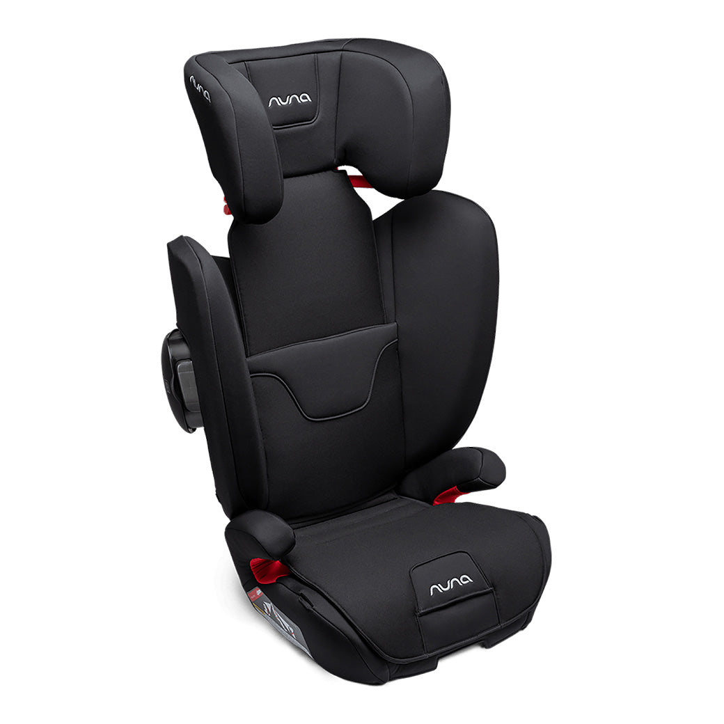 Nuna AACE Booster Seat with extended headrest  in -- Color_Caviar