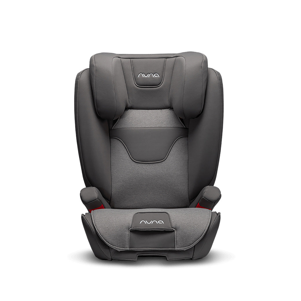 Front view of Nuna AACE Booster Seat in -- Color_Granite