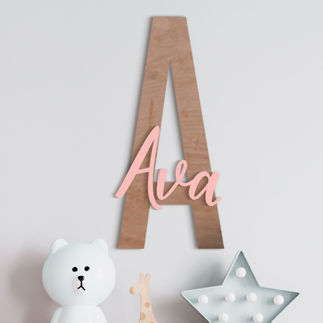 Nursery Initial & Name On It