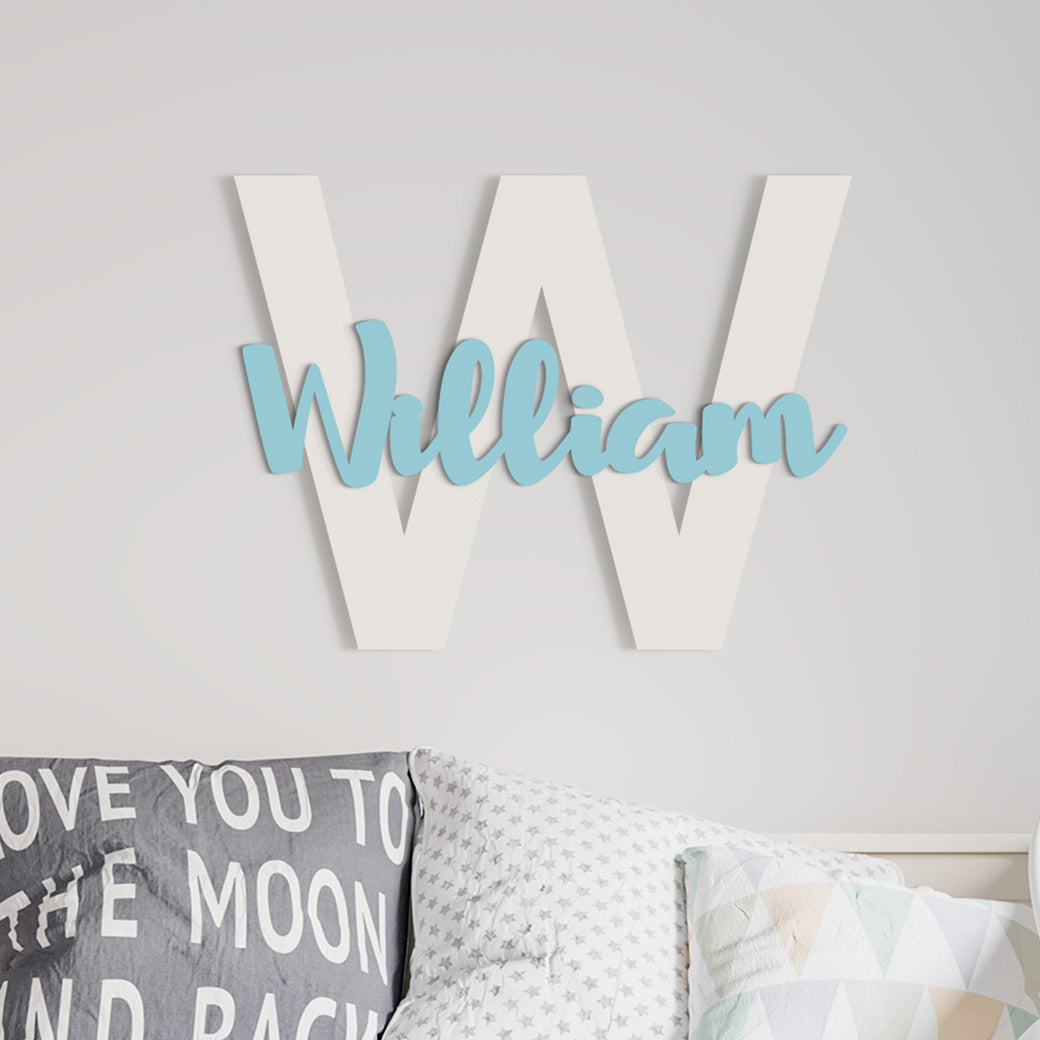 Nursery Initial & Name On It