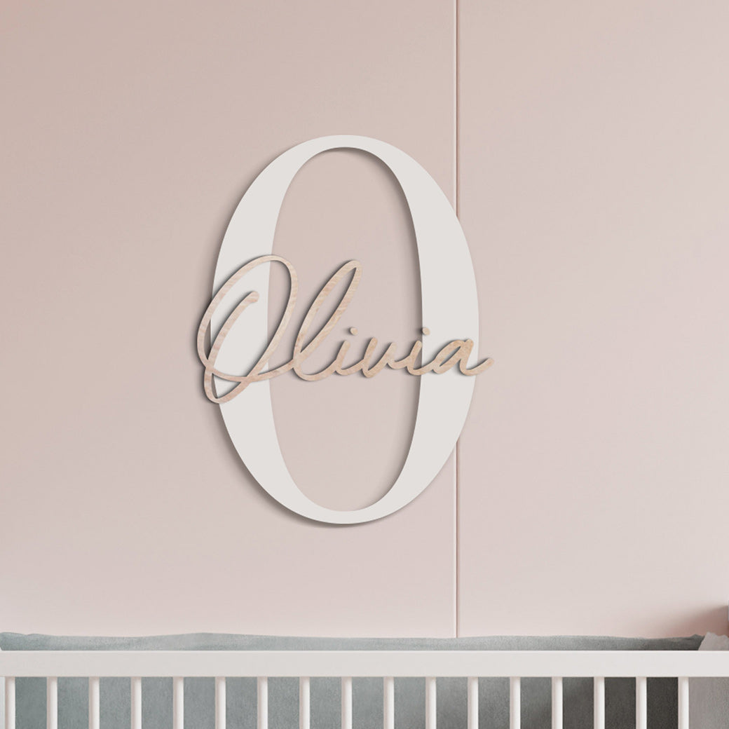 Nursery Initial & Name On It