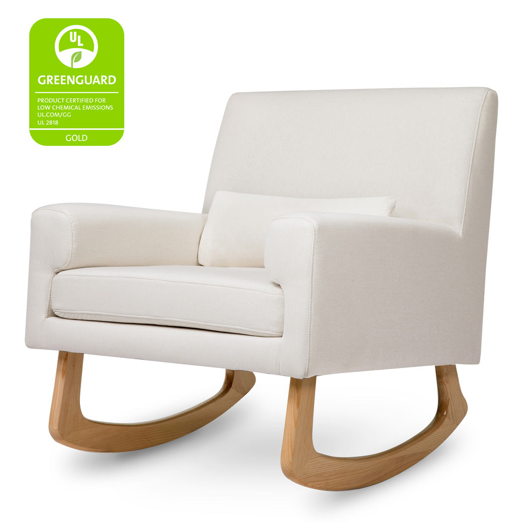 GREENGUARD Gold seal on sleepytime rocker in -- Color_Performance Cream Eco-Weave with Light Legs