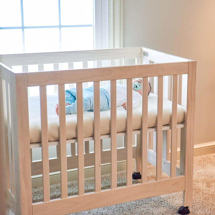 baby trend crib mattress Naturepedic Organic Breathable Mini Crib Mattress