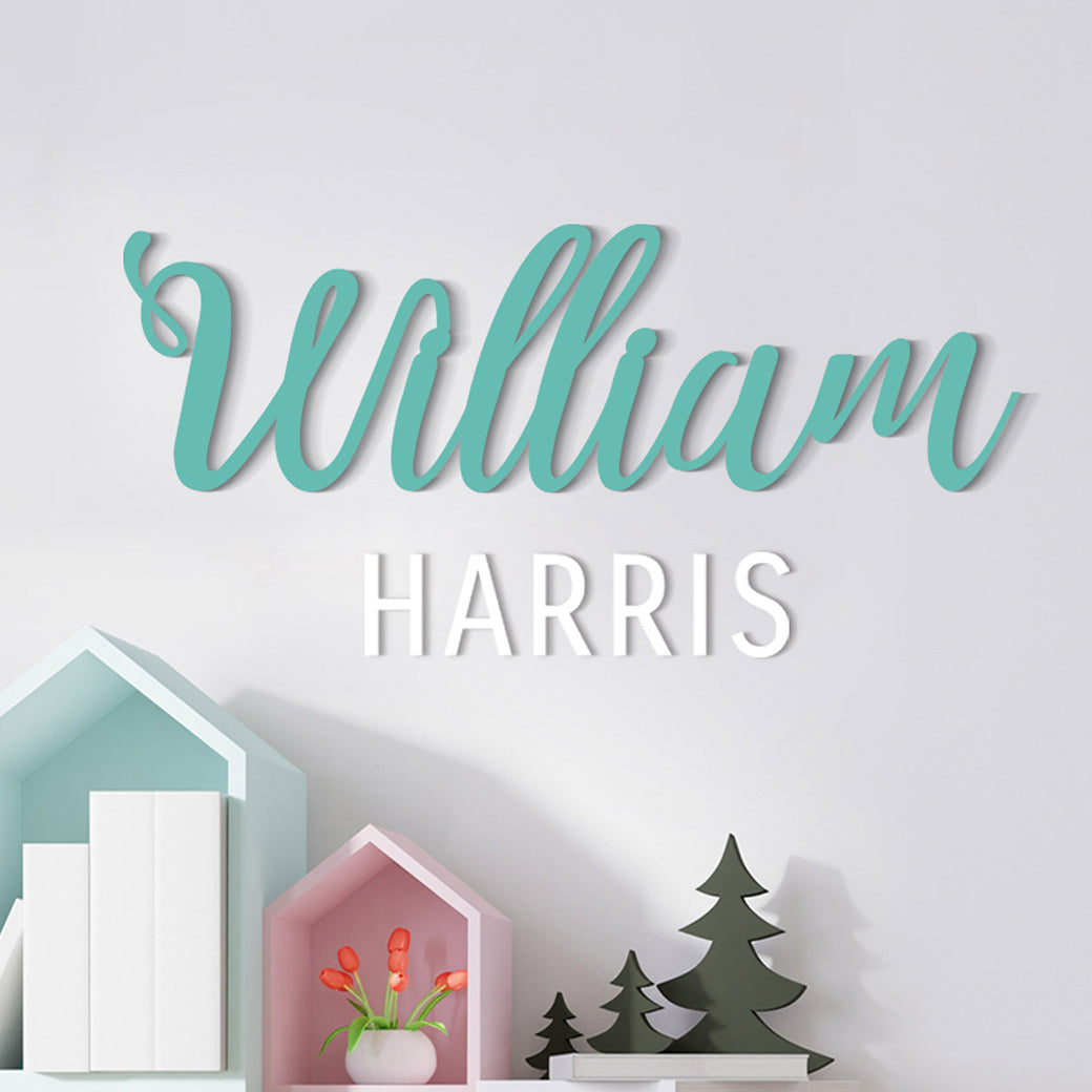 First & Middle Name Sign