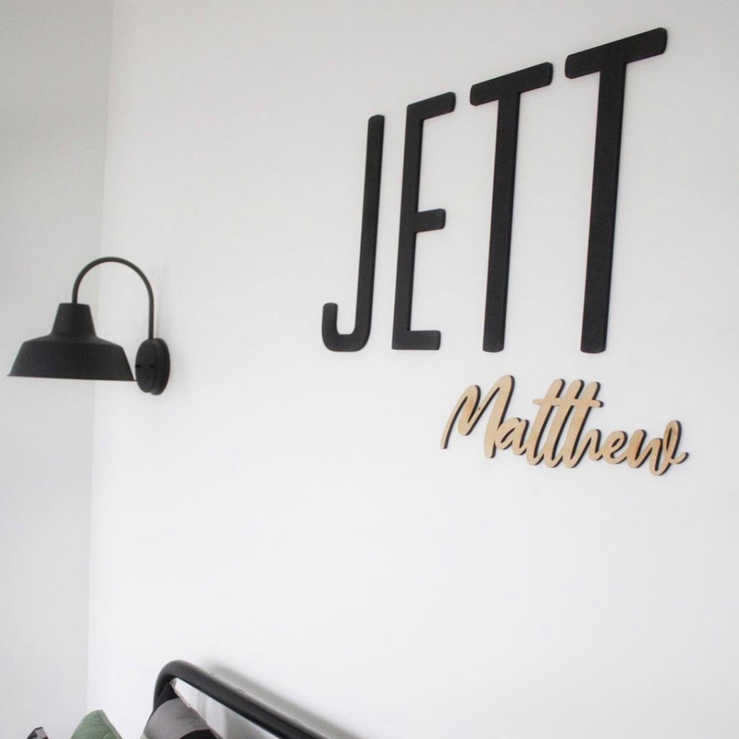 First & Middle Name Sign