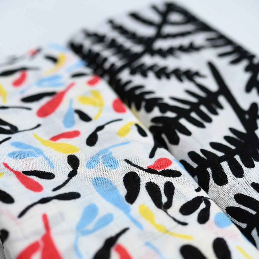 Grow With Me Sensory Muslins Set (2-Pack)