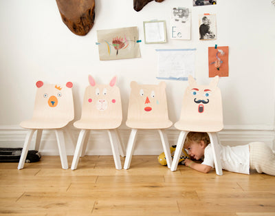 OB-108 Rabbit Play Chairs Set