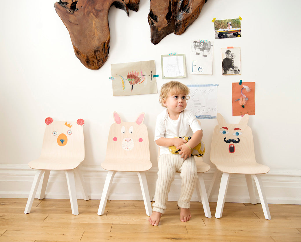 OB-108 Rabbit Play Chairs Set