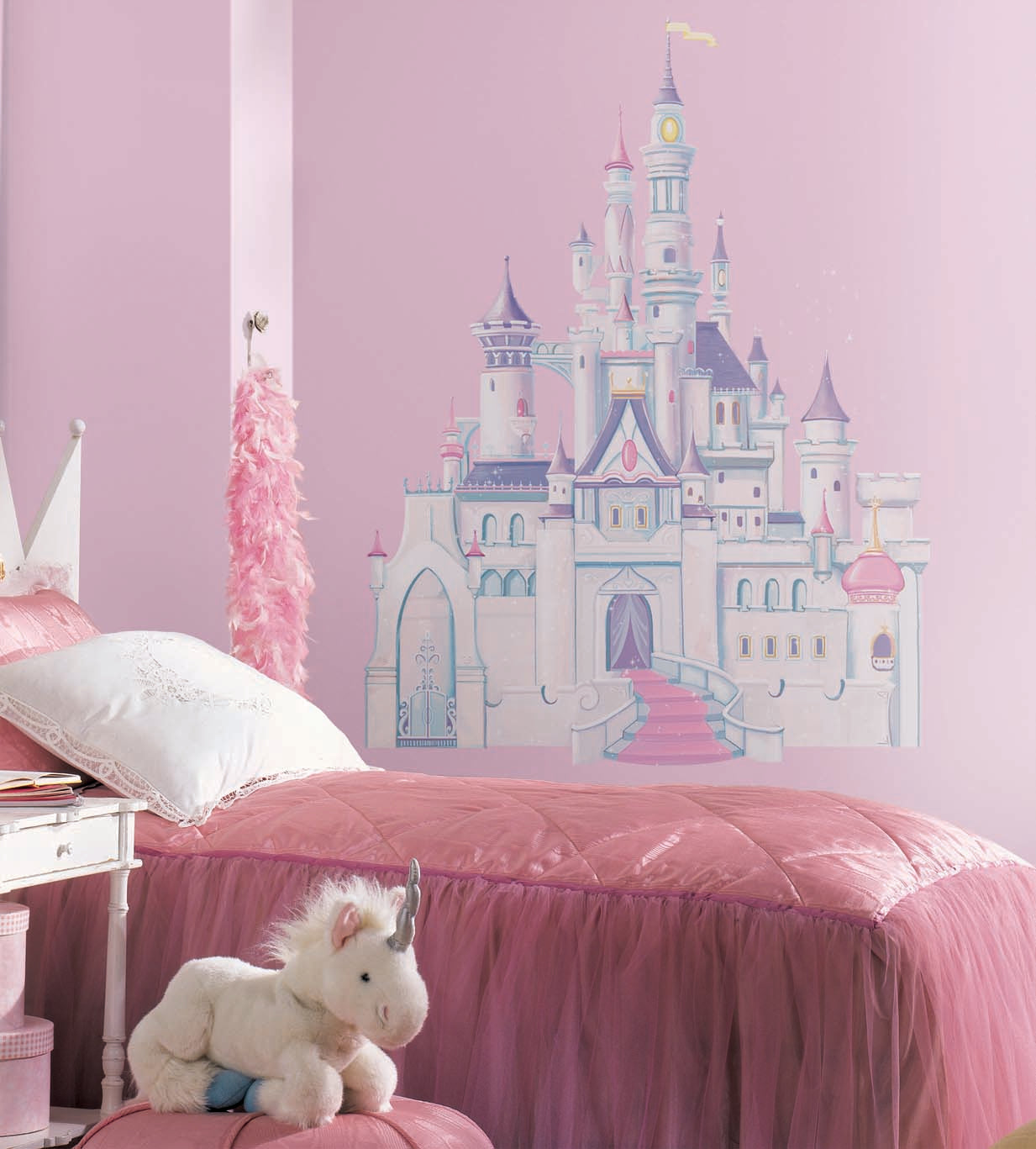 Disney Princess Castle Peel & Stick Giant Wall Decal - US Only