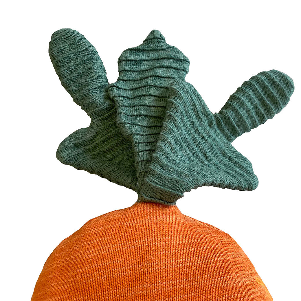 Cathy The Carrot Knitted Cushion