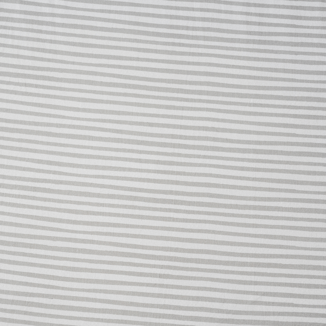 Stokke's Sleepi V3 Fitted Sheet By Pehr pattern up close in -- Color_Stripes Away Pebbles