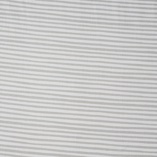 Stokke's Sleepi V3 Mini Fitted Sheet By Pehr up close pattern in -- Color_Stripes Away Pebbles
