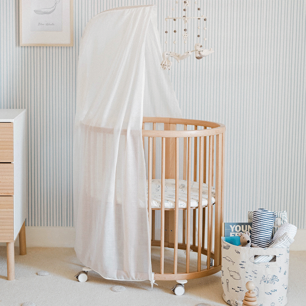 stokke sleepi v3 sheets Stokke Sleepi V3 Mini Fitted Sheet By Pehr