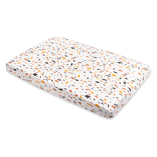 Babyletto's Mini Crib Sheet in -- Color_Terrazzo