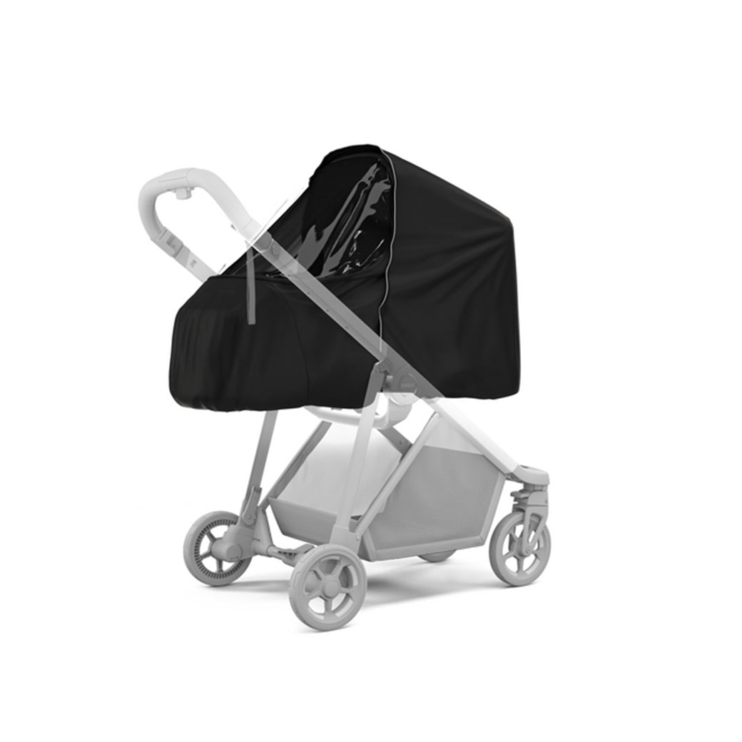 Thule-Shine All-Weather Cover with the rain cover carrycot