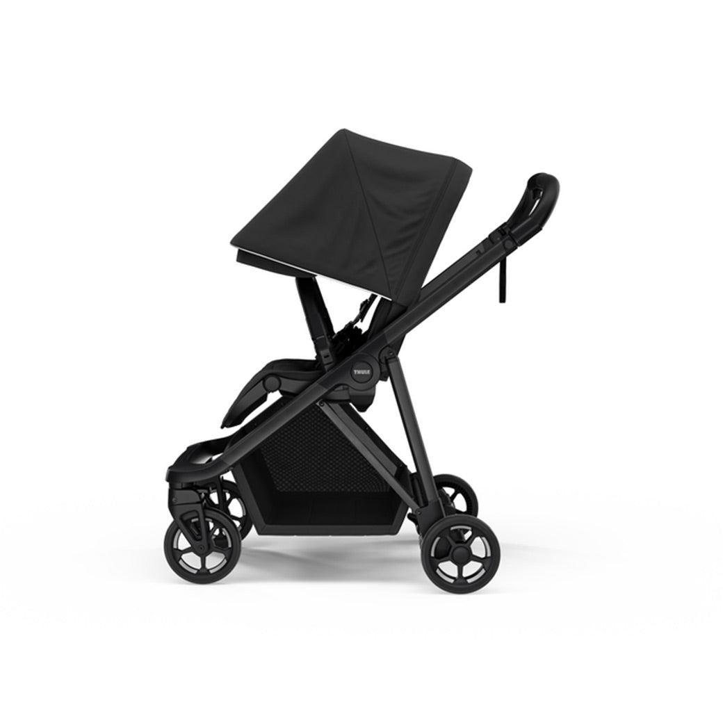 Side view of the Thule Shine Stroller in -- Color_Black