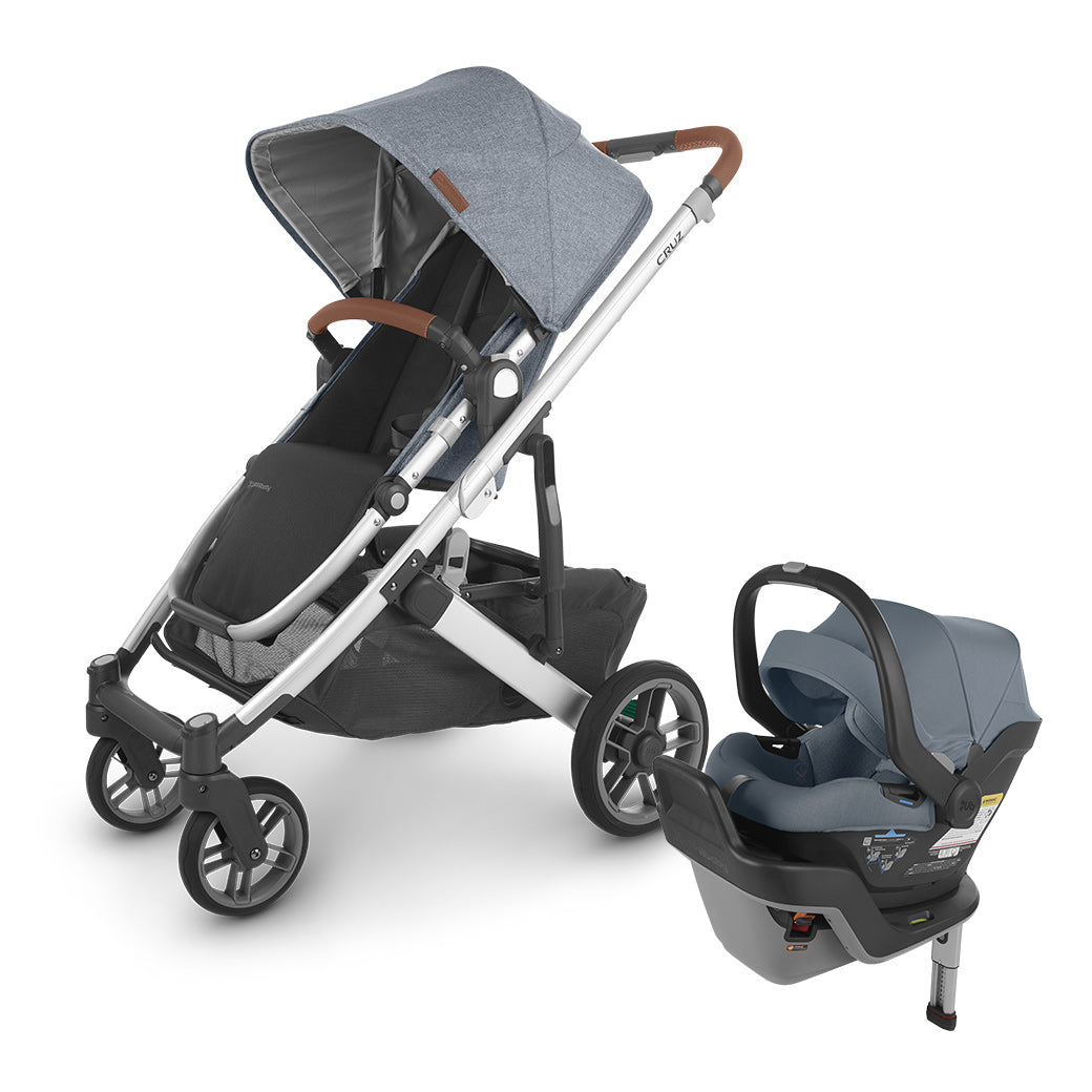 UPPAbaby CRUZ V2 Travel System with MESA MAX in -- Color_Gregory
