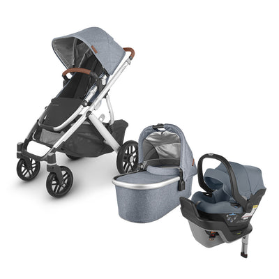 UPPAbaby VISTA V2 Travel System in -- Color_Gregory _ MESA Max _ Gregory