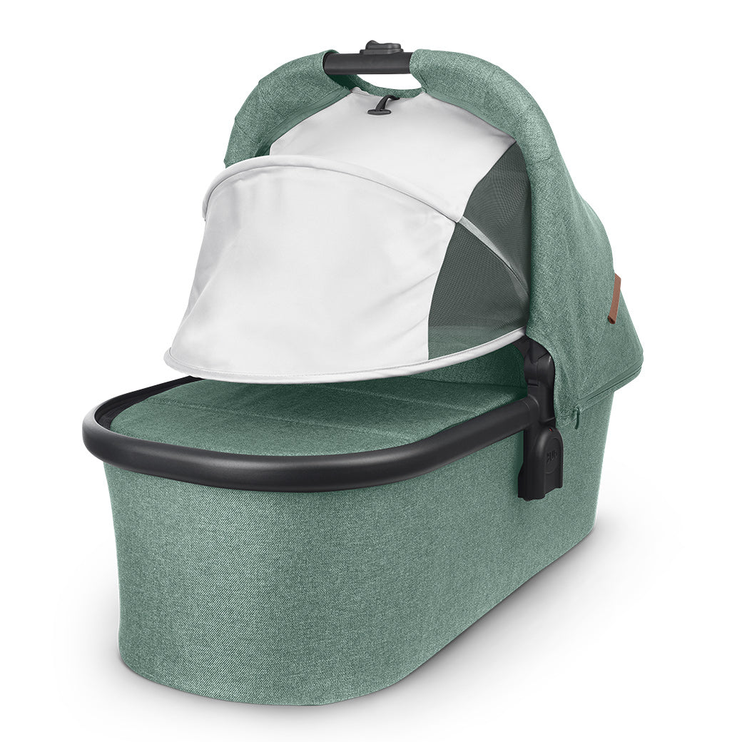 UPPAbaby Bassinet with canopy down in -- Color_Gwen