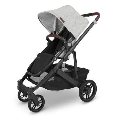 Right angled view of UPPAbaby Cruz V2 Stroller in -- Color_Anthony
