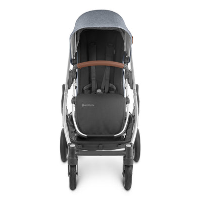 Front view of UPPAbaby CRUZ V2 Stroller in -- Color_Gregory