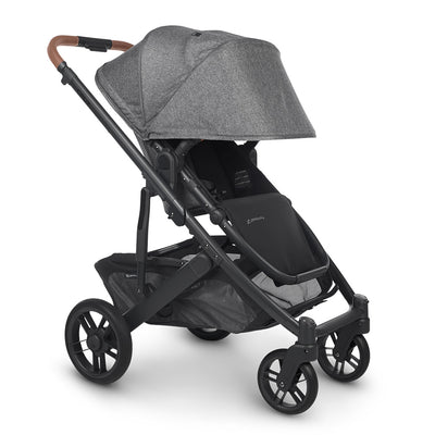 UPPAbaby Cruz V2 Stroller with canopy all the way down  in -- Color_Gregory
