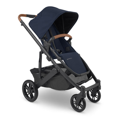 Angled view of UPPAbaby CRUZ V2 Stroller in -- Color_Noa