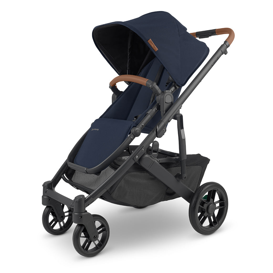 Right angled view of UPPAbaby Cruz V2 Stroller in -- Color_Noa