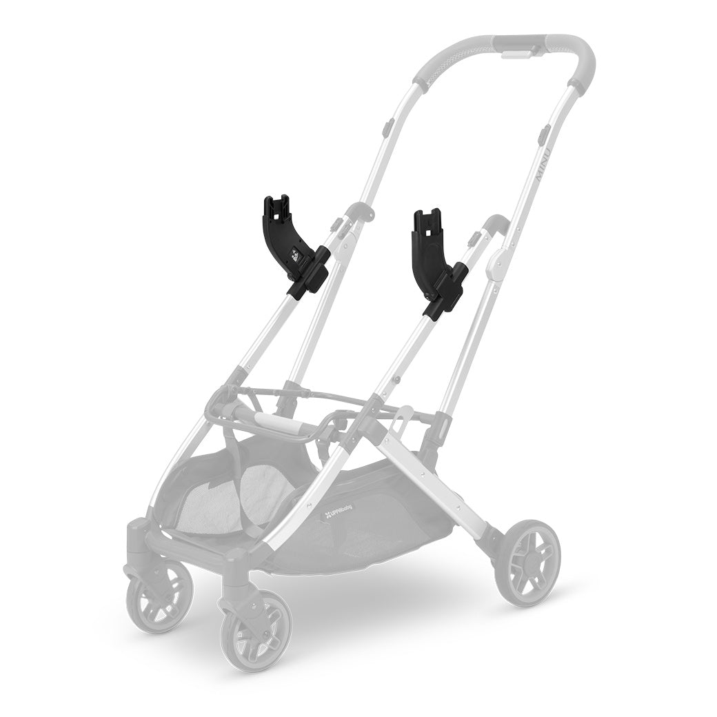UPPAbaby Car Seat Adapters For MINU & MINU V2 installed on a stroller 