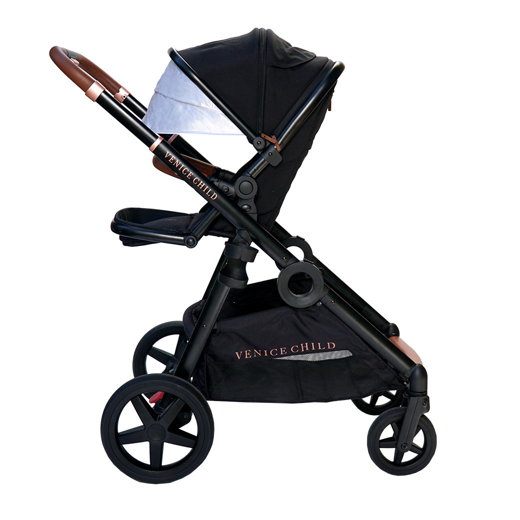 Maverick Single to Double Stroller With Toddler Seat