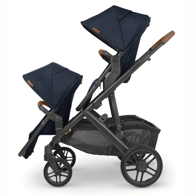 The right side of the UPPAbaby Vista V2 Double Stroller in -- Color_Noa