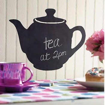 Teapot Chalkboard Wall Sticker