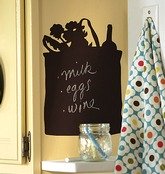 Tote Bag Chalkboard Wall Sticker