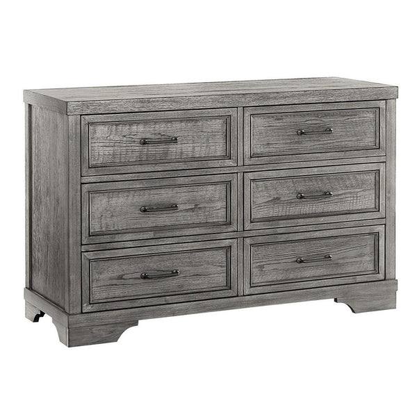 westwood design westfield 6-drawer dresser Westwood Design Westfield WWDWF-DD-N8108L-HBR Farmhouse 6-Drawer Dresser |  Wayside Furniture & Mattress