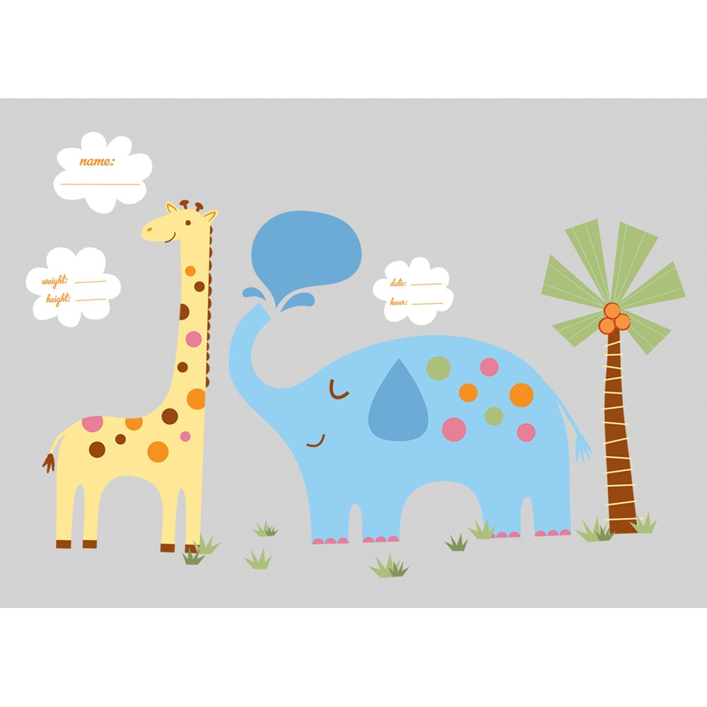Jungle Animal New Baby MegaPack Wall Decals