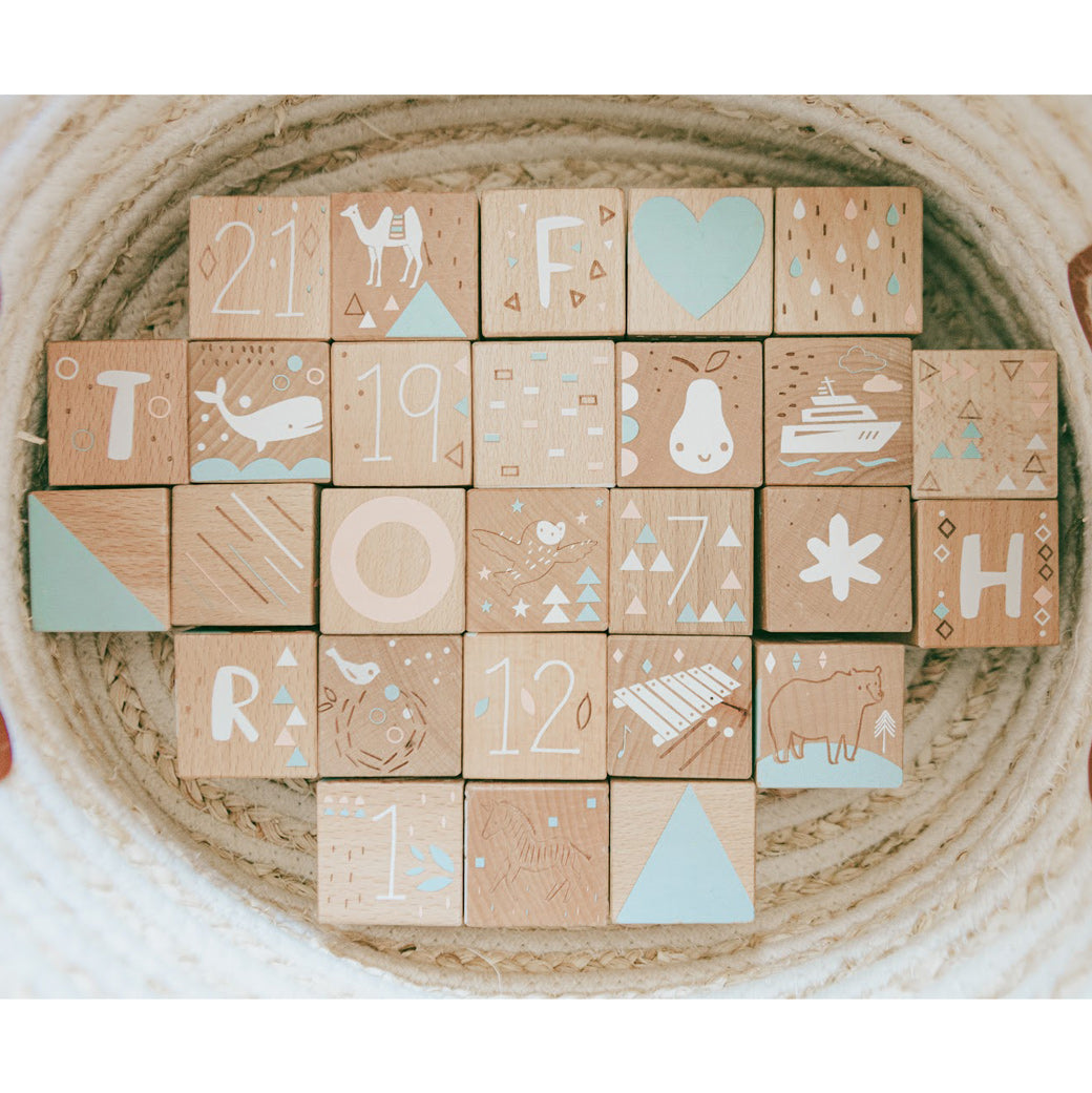 Keepsake Etched Blocks by Lizzie Mackay