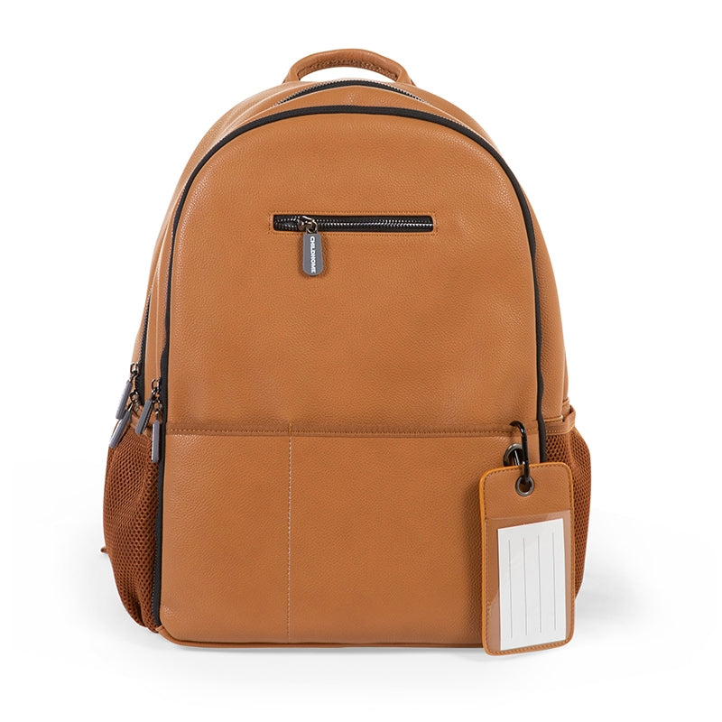 Childhome Backpack in Leatherlook Brown