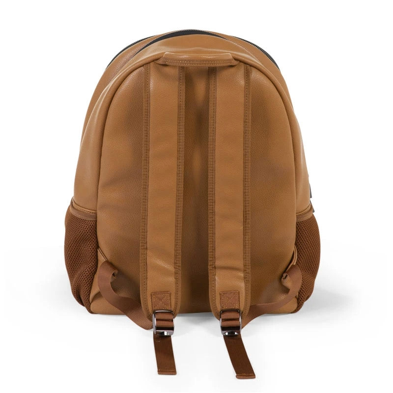 Vegan Leather Diaper Backpack