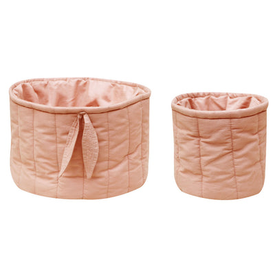 Lorena Canals Bambie Quilted Baskets in -- Color_Nude
