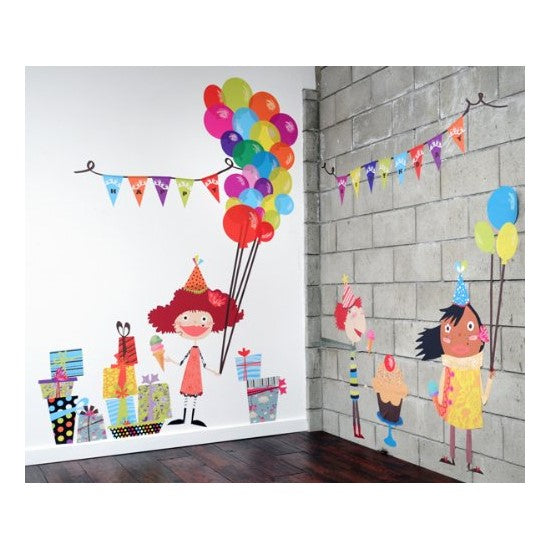 Congratulations and Celebrations Birthday Overlay Wall Stickers