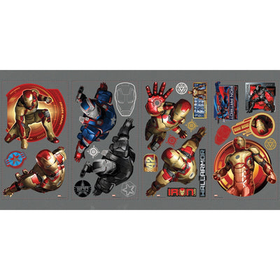 Iron Man 3 Wall Decals with Foil