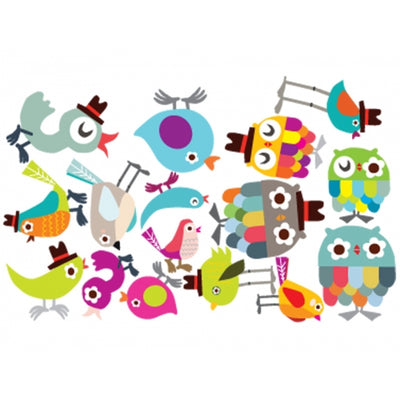 Cutesy Characters Tweetie Birdies Wall Stickers